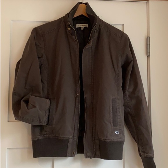 Rip Curl Taupe/Brown Casual Bomber Jkt Sz 10 - Picture 1 of 8